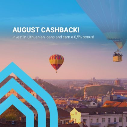 EstateGuru Cashback August @ Savings4Freedom
