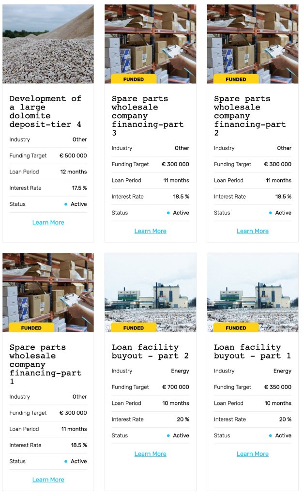 Envestio Projects @ Savings4Freedom