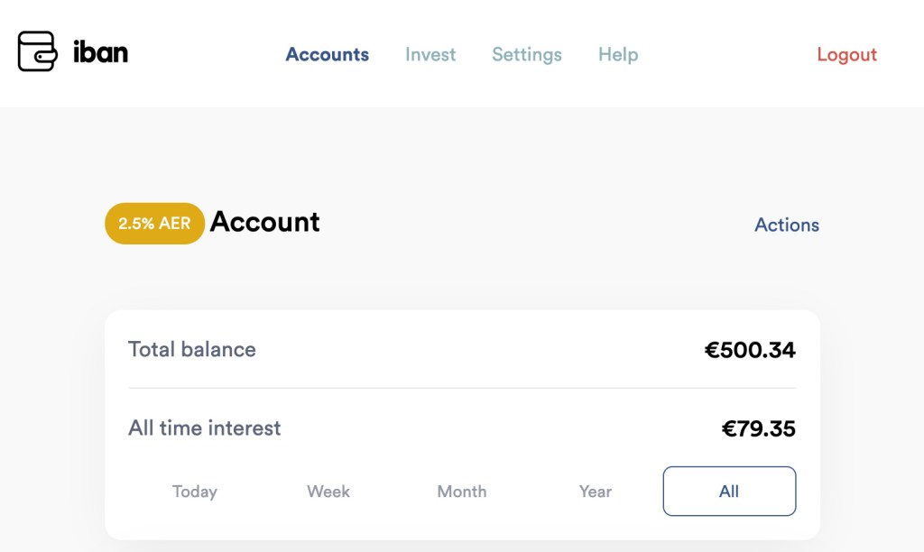 S4F Iban Wallet Account August 2020