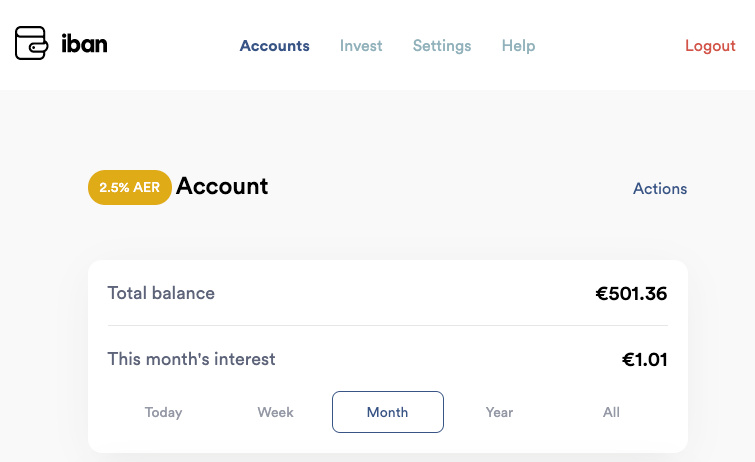 Iban Wallet Update SavingsForFreedom September 2020