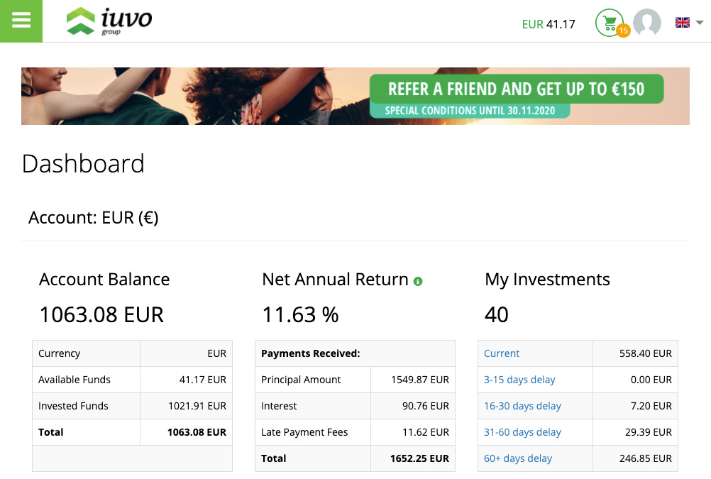 IUVO Group Update SavingsForFreedom October 2020