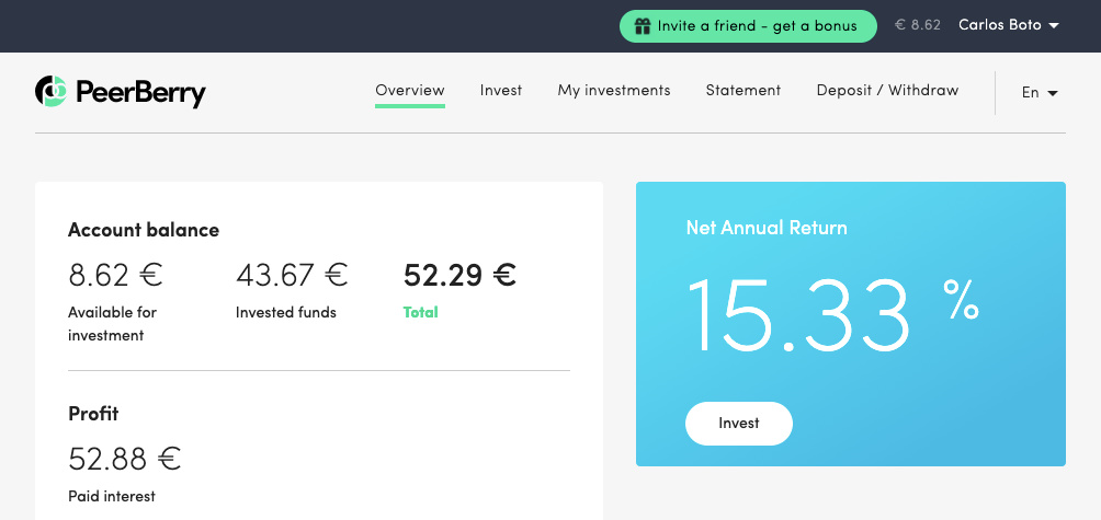 PeerBerry Update SavingsForFreedom January 2021