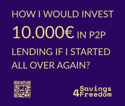 How I Would Invest 10K in P2P Lending if I was Starting Today @ Savings4Freedom