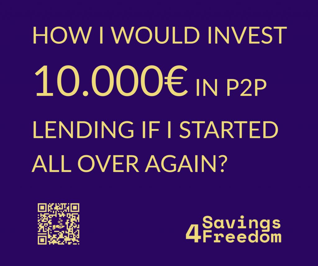 How I Would Invest 10K in P2P Lending if I was Starting Today @ Savings4Freedom