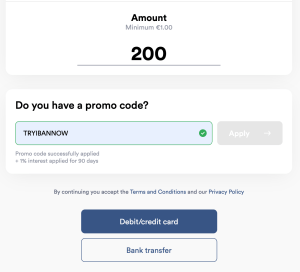 iban bonus @ Savings4Freedom